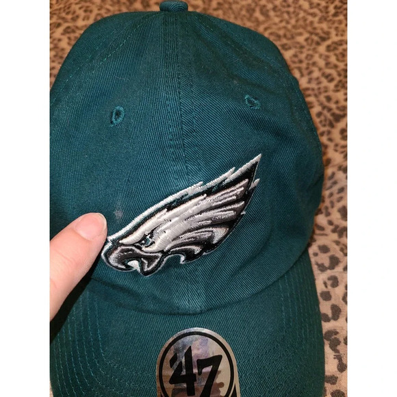 '47 Philadelphia Eagles Snapback Hat Men's One Size Cleanup Adjustable - Picture 2 of 6